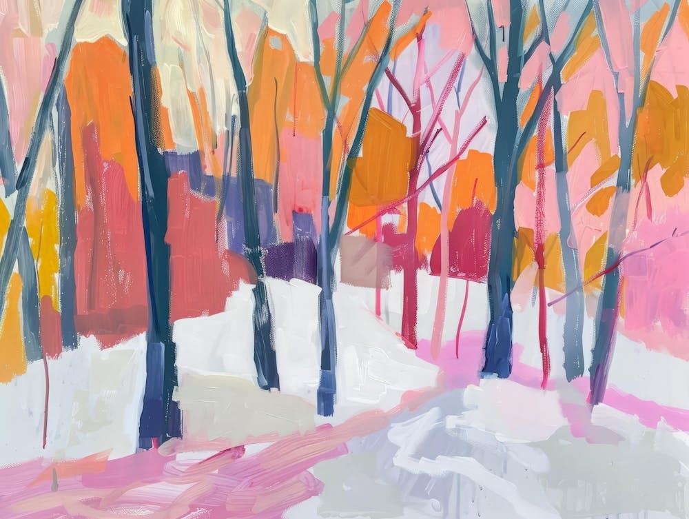 Winter In The Woods