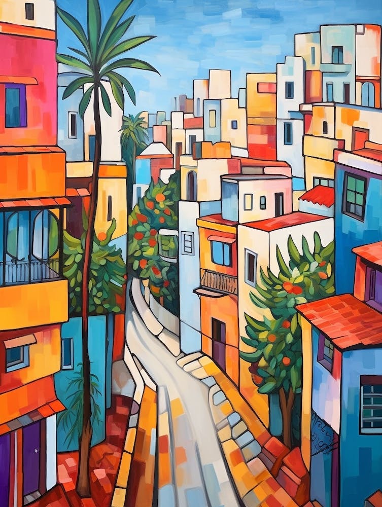 Tel Aviv Israel 1 Fauvist Painting