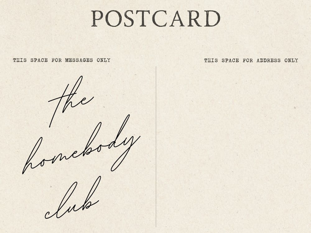 Vintage Postcard Homeboy Club Poster