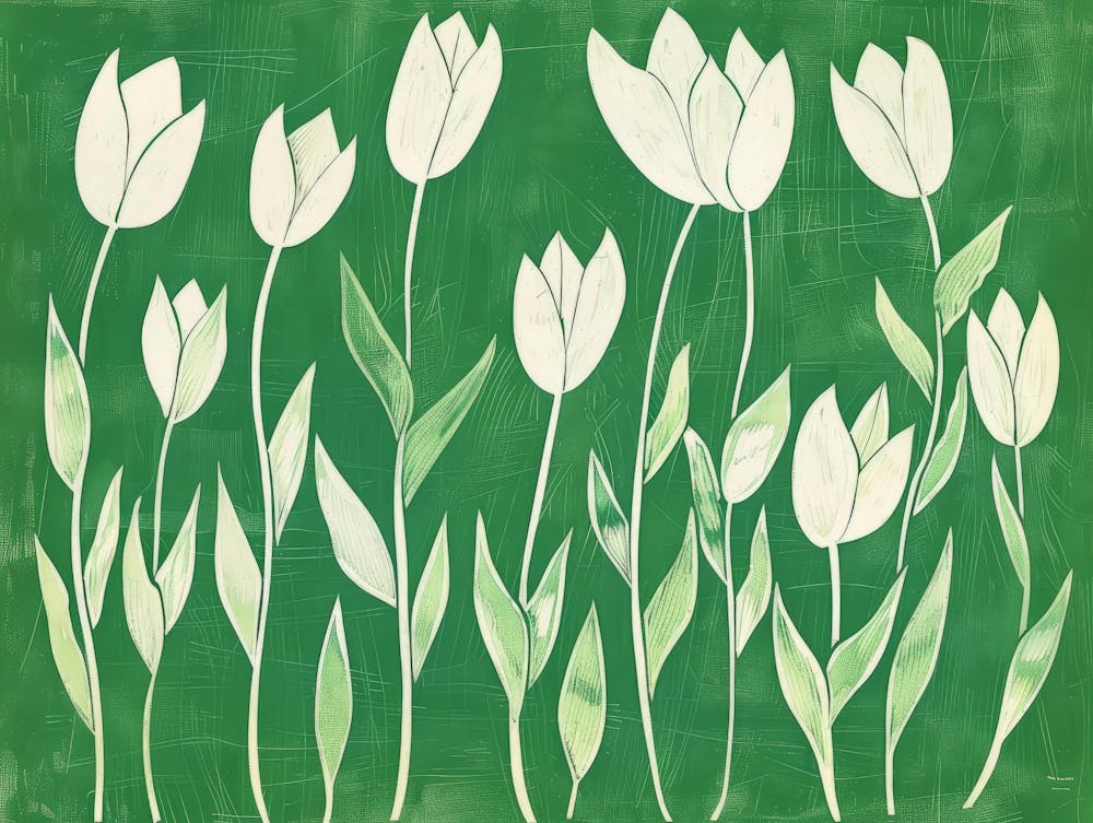 White Tulips