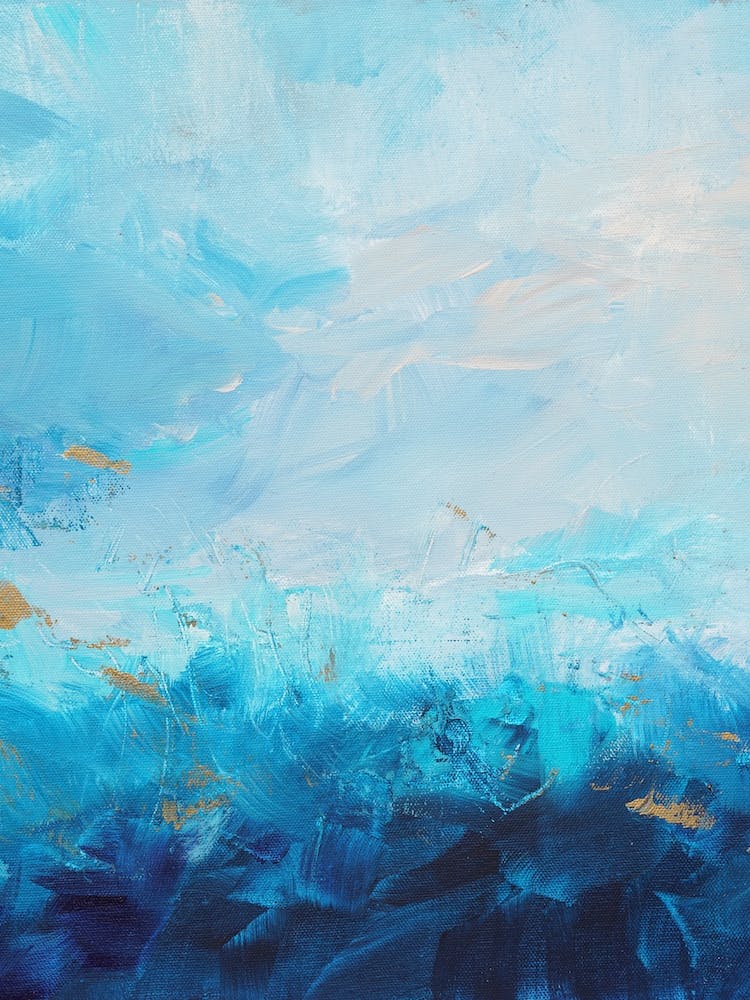 Sea And Clouds Painting