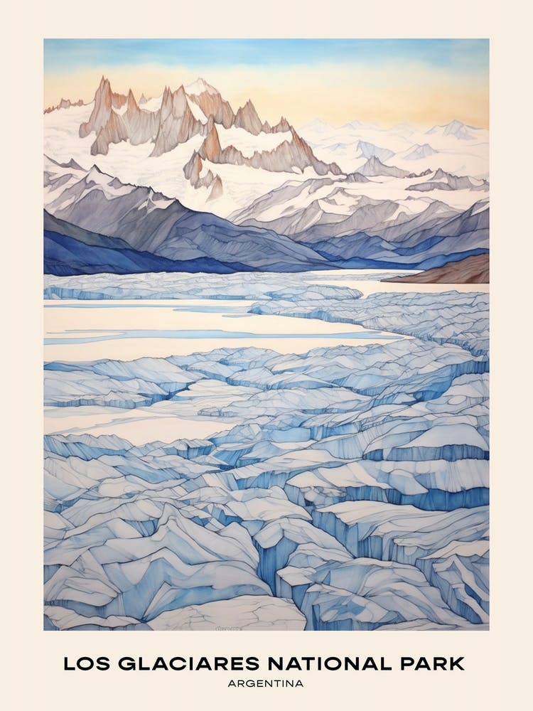 Los Glaciares National Park Argentina 1 Poster