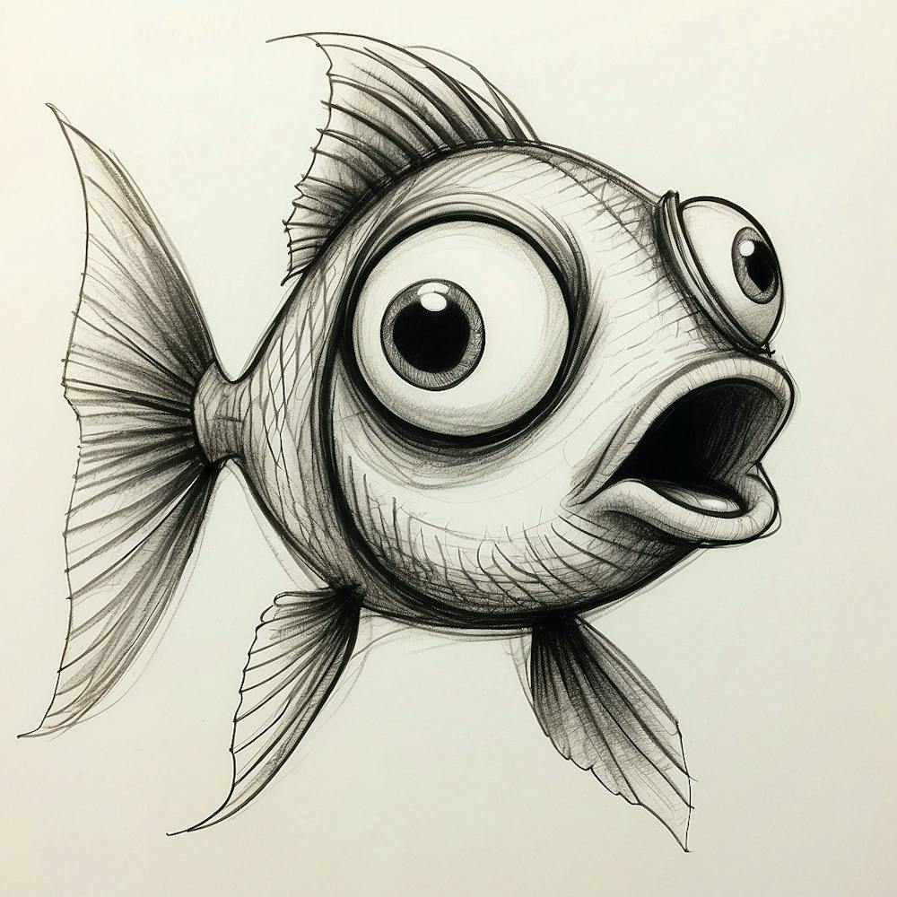 Fish Drawing 16