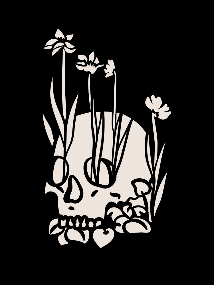 Flower Skeleton