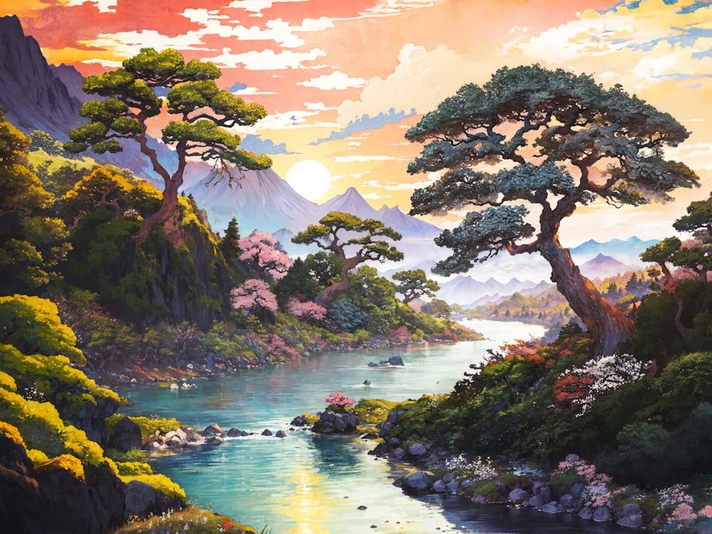 Asian Landscape Painting