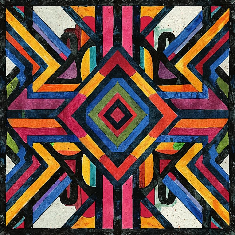 Abstract Geometric Pattern 4