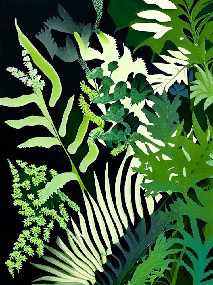 Tripinnatifid Spleenwort Vibrant