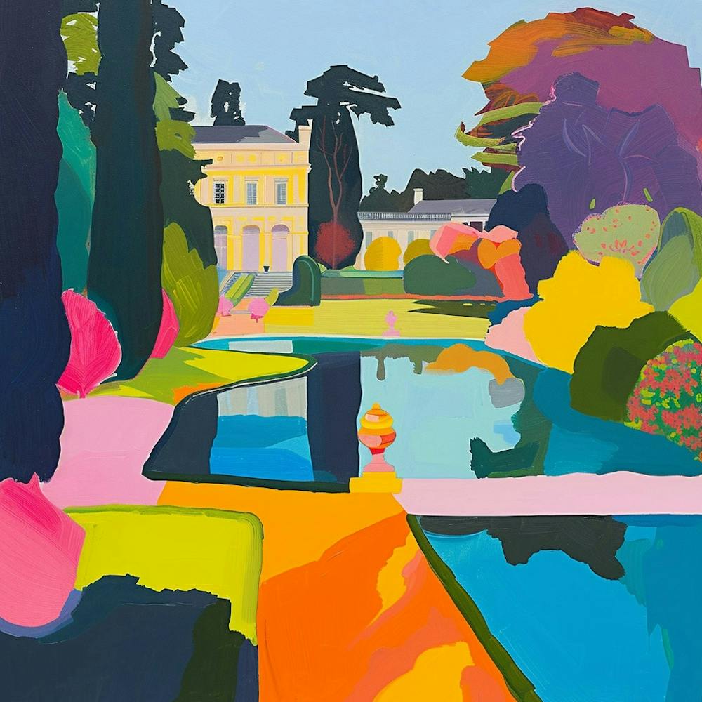 Colourful Gardens Mount Stewart House And Gardens Northern Ireland 1