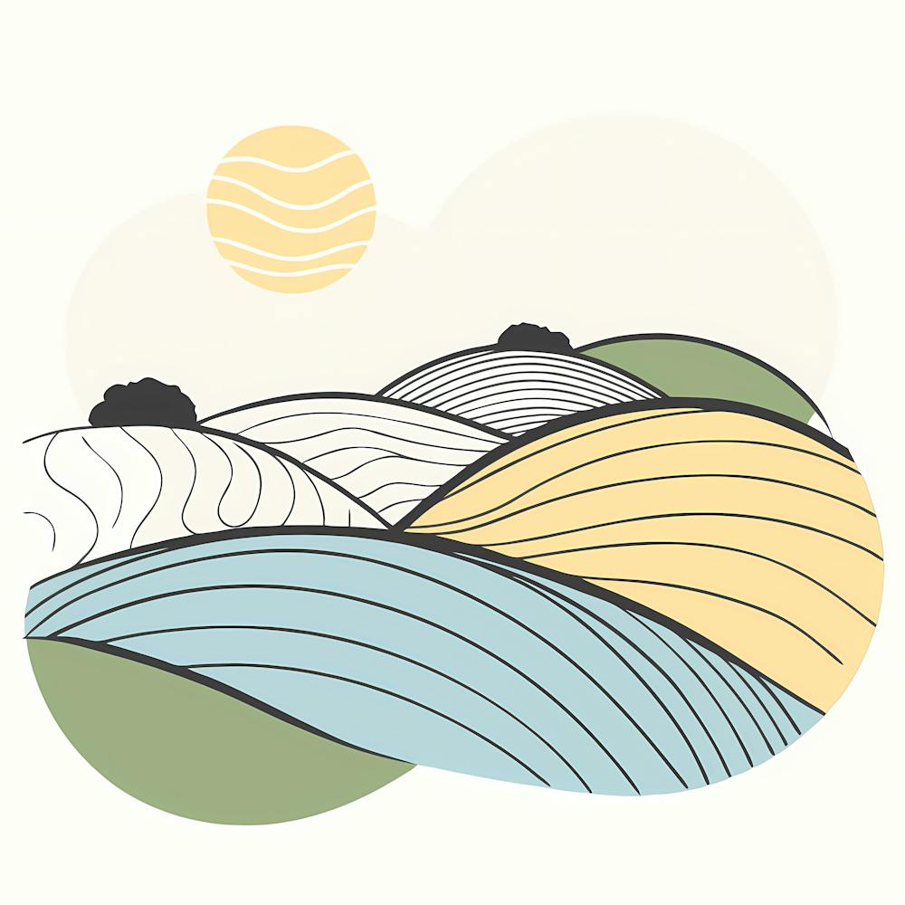 Landscape In The Countryside