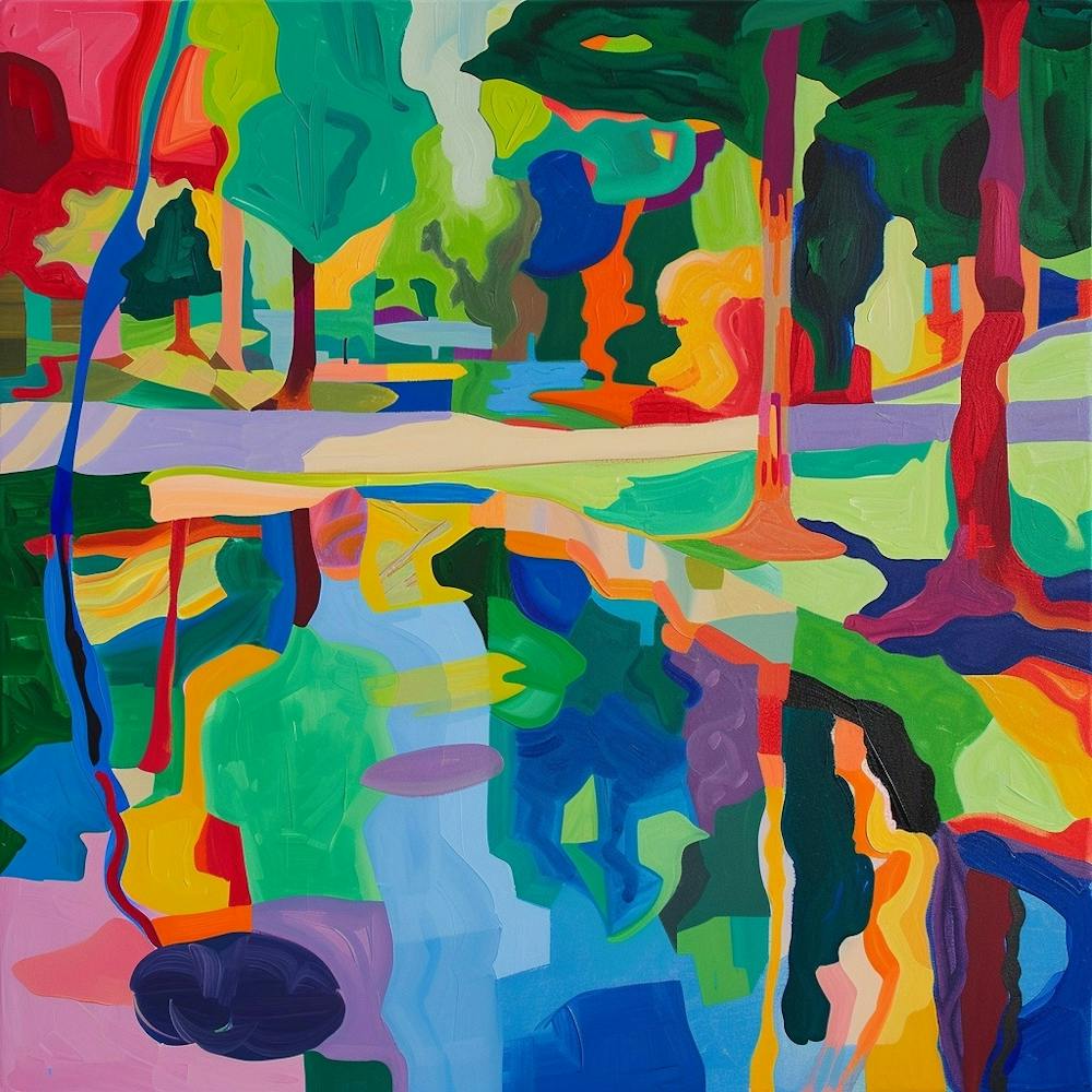 Abstract Park Collection City Park New Orleans 3