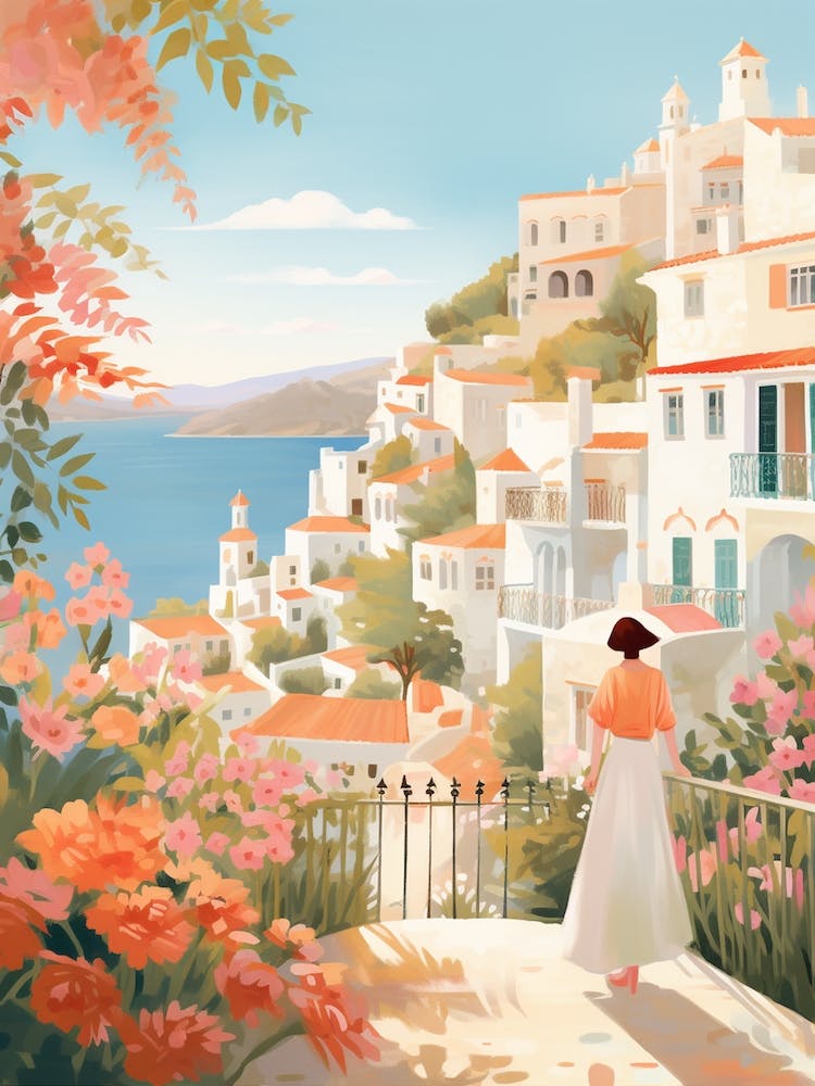 Marbella, Spanien 4 Illustration