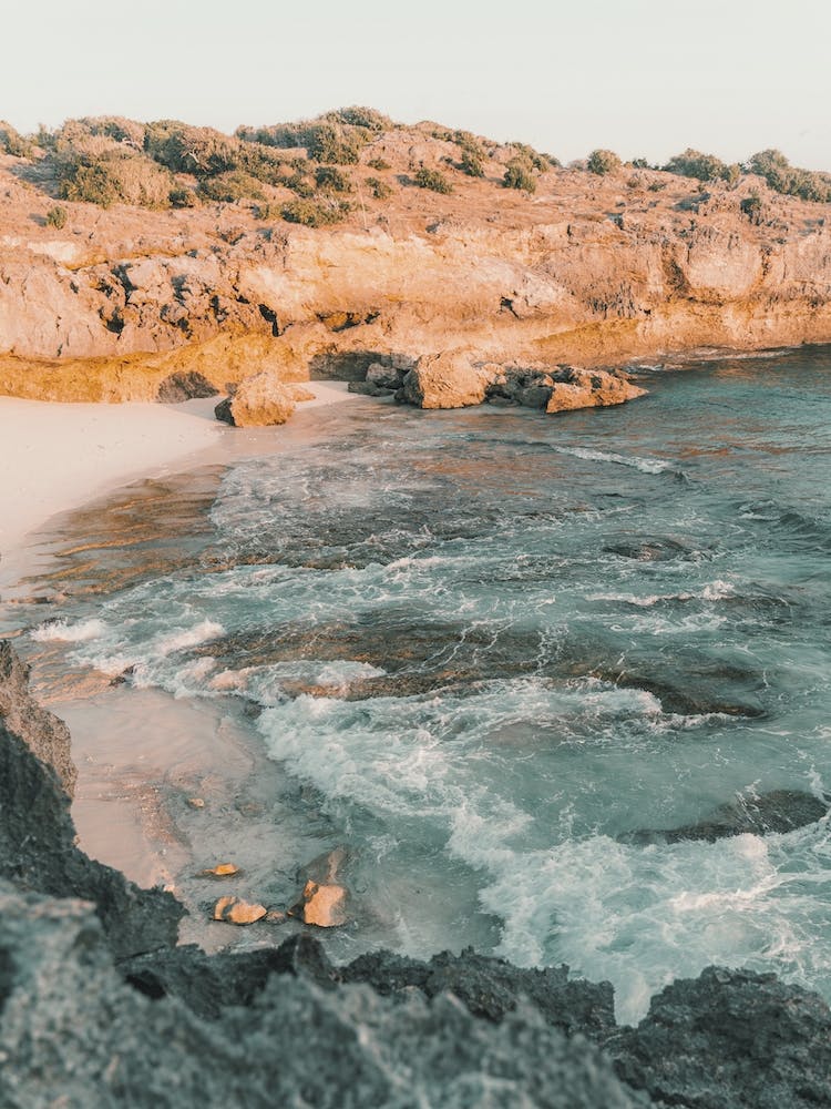 Ocean Sunset Waves