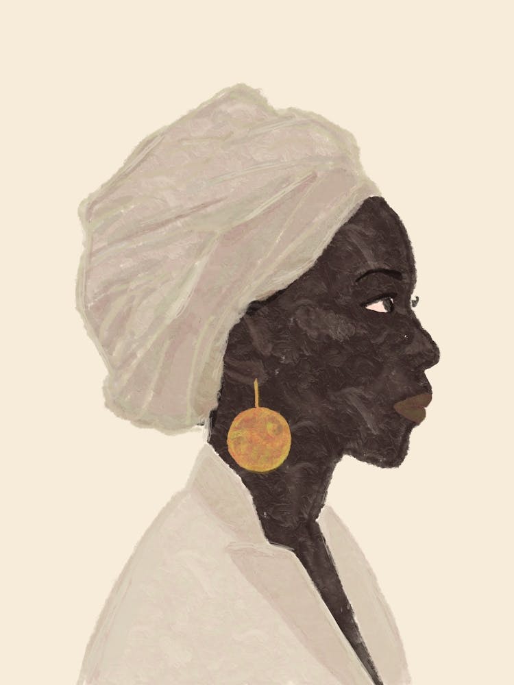 Woman In A Turban