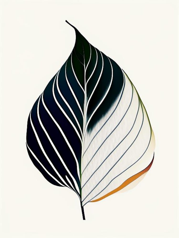 Hosta Leaf Abstract 3
