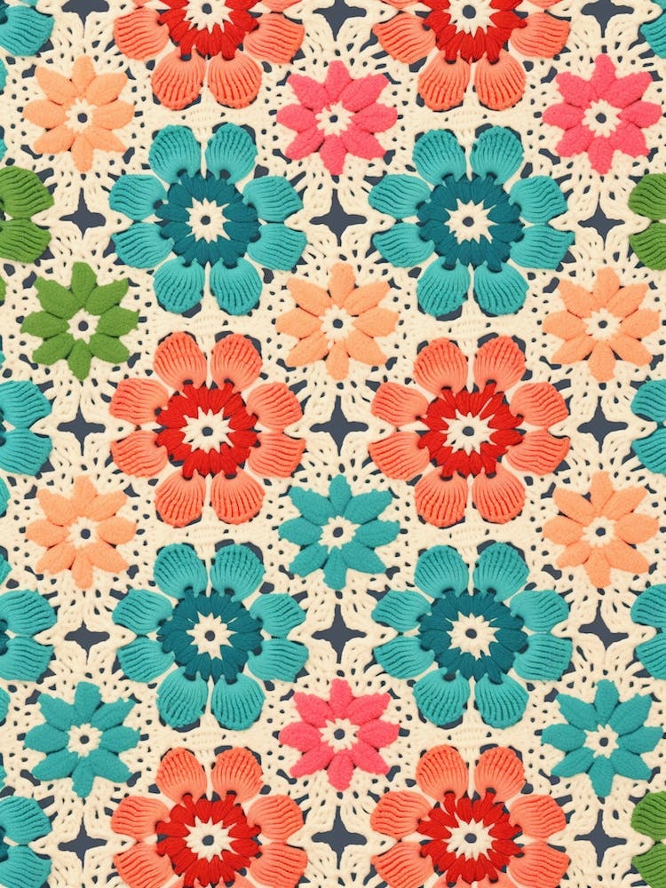 Crochet Material Illustration Vintage 2