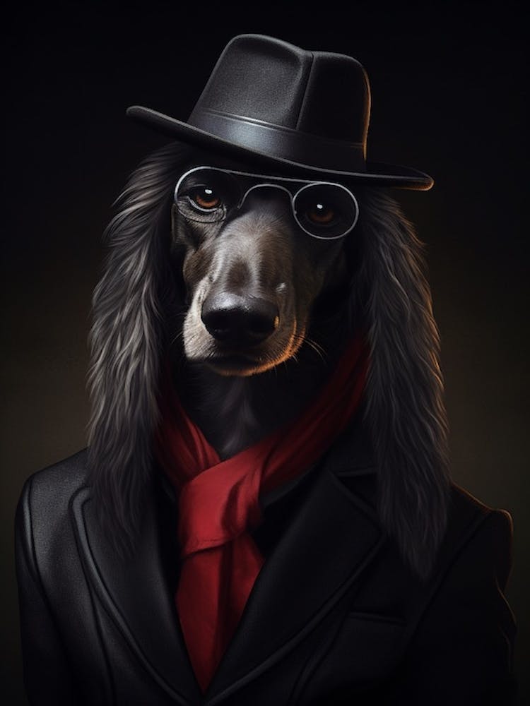 Gangster Dog Afghan Hound 5