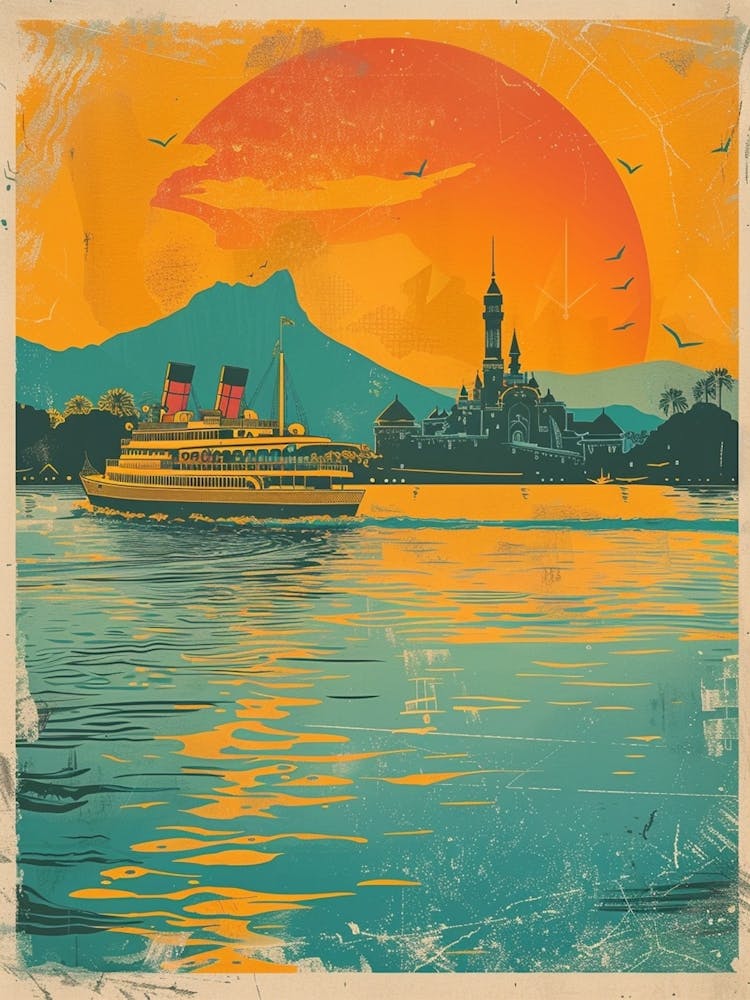 Tokyo Disney Sea Mid Century Modern