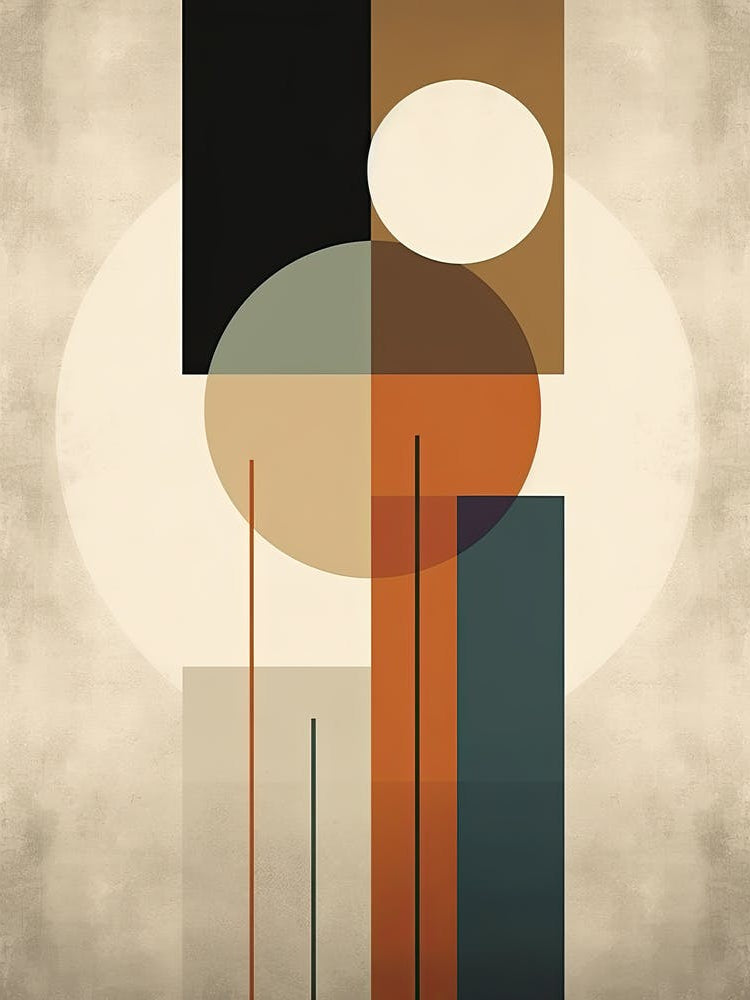 Sunset Serenity; Mid Century Boho Hues