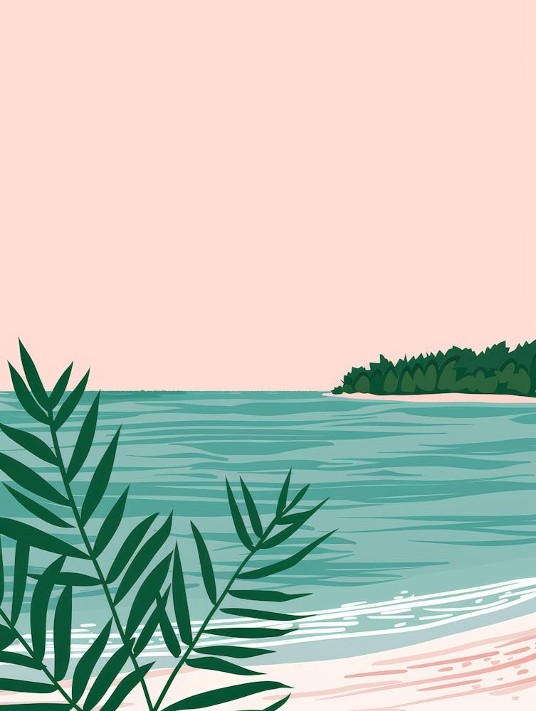 Tropical Beach Background 1