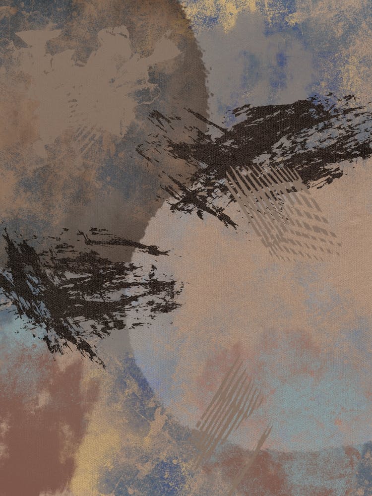 Abstract Painting With Shapes 1