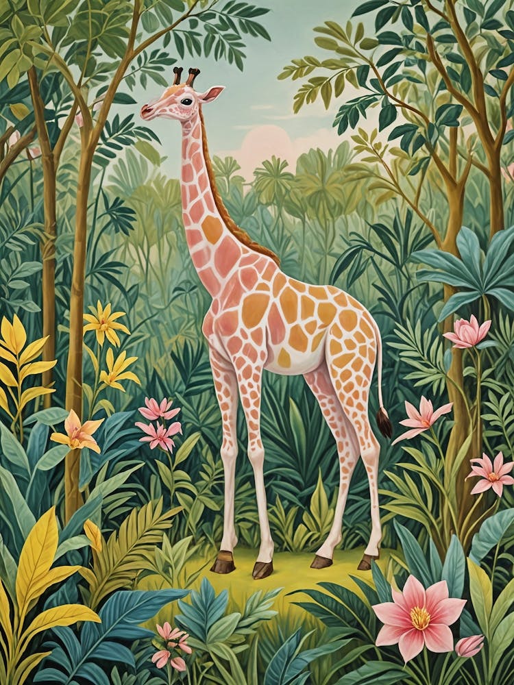 Giraffe Portrait no2