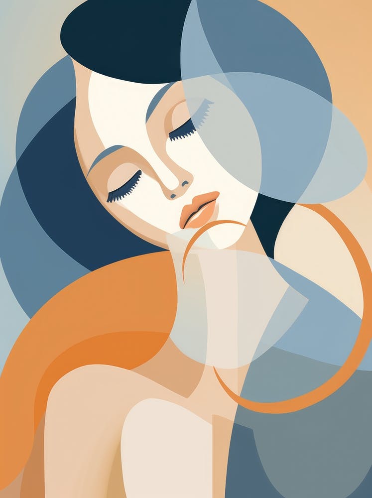 Abstract Of A Woman 23