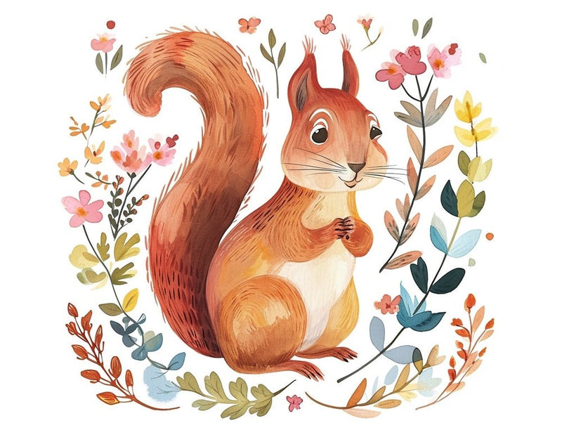 Little Floral Squirrel 4