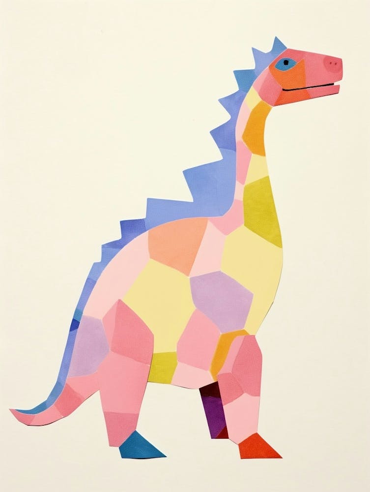 Nursery Dinosaur Art Scelidosaurus 6