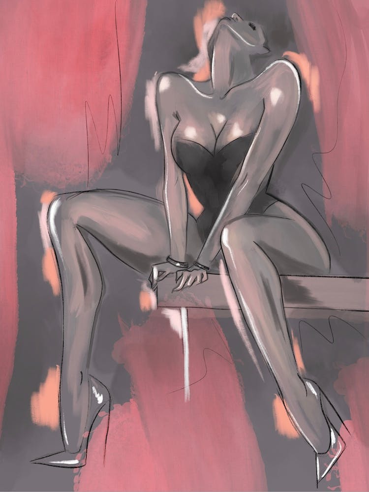 Sensual woman
