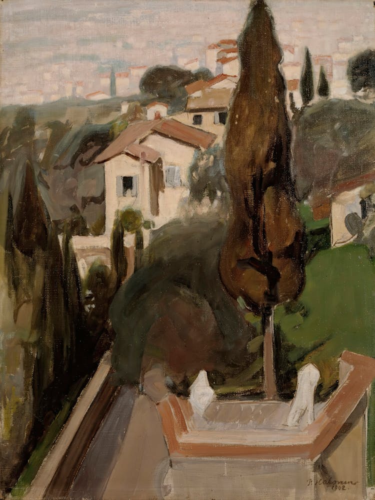 Fiesole (Florence) (1902), Pekka Halonen