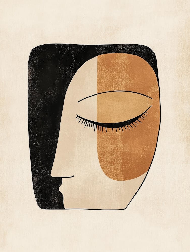 Abstract Portrait Of A Woman 131