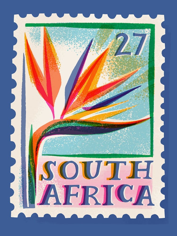 Südafrika Briefmarke