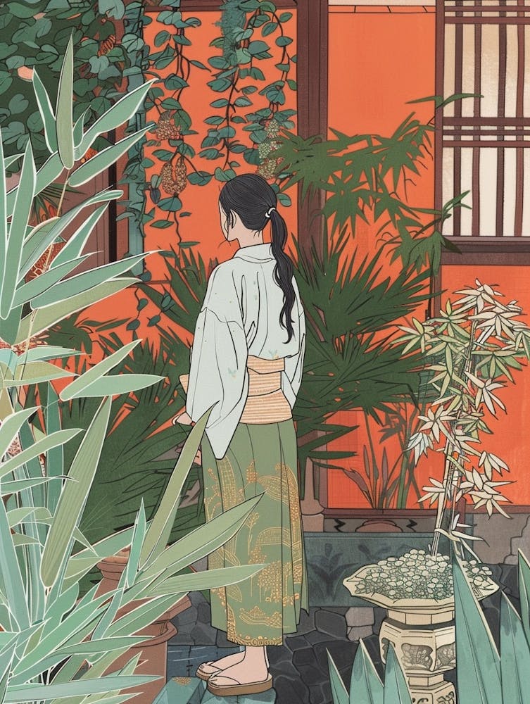 In The Garden Ryoan Ji Garden Japan 12