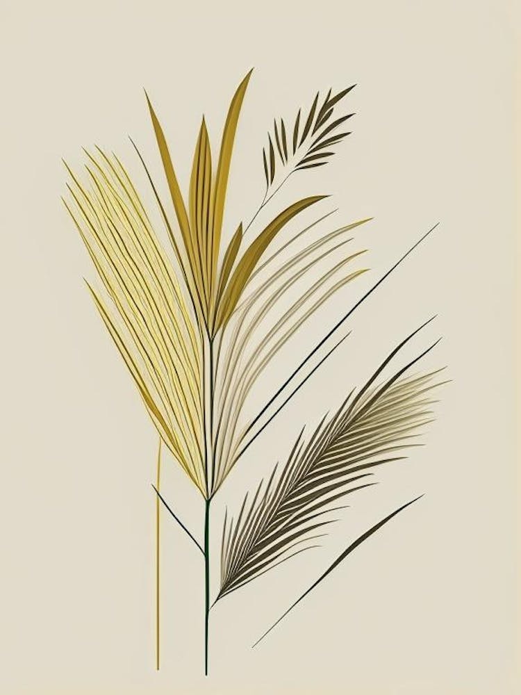 Lemon Grass Spices And Herbs Retro Minimal 1