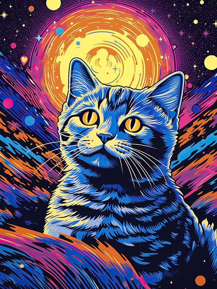 Cosmic Furvoid, Psychedelic Cats series