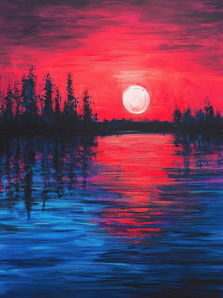 Sunset On The Lake 16