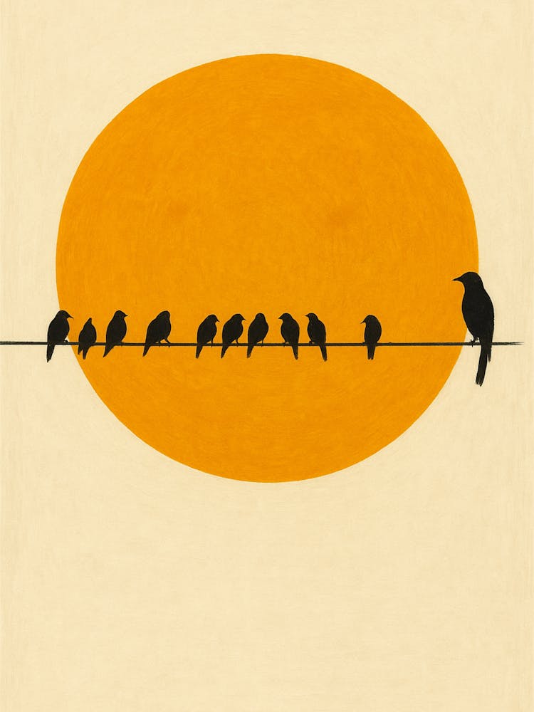 Sleeping Birds Bedroom Birds On A Wire