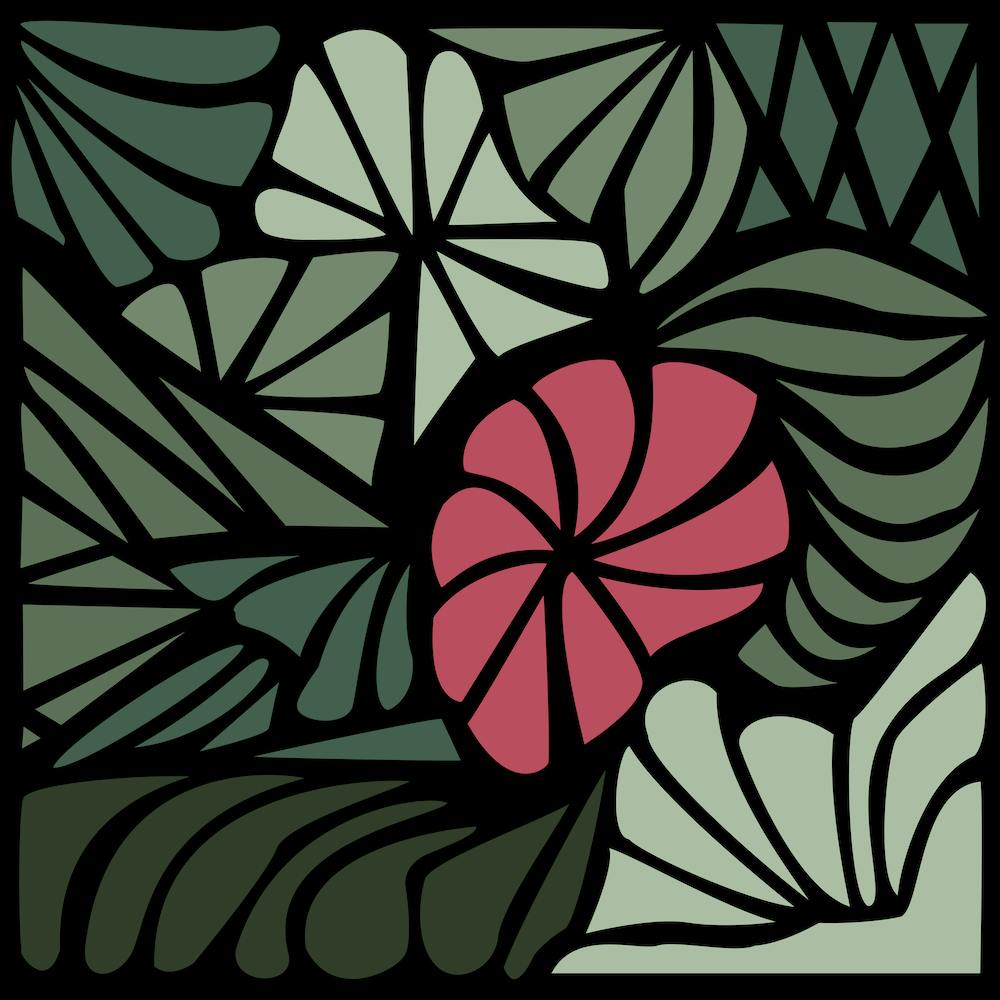 Abstract Flower Lily Of The Valley