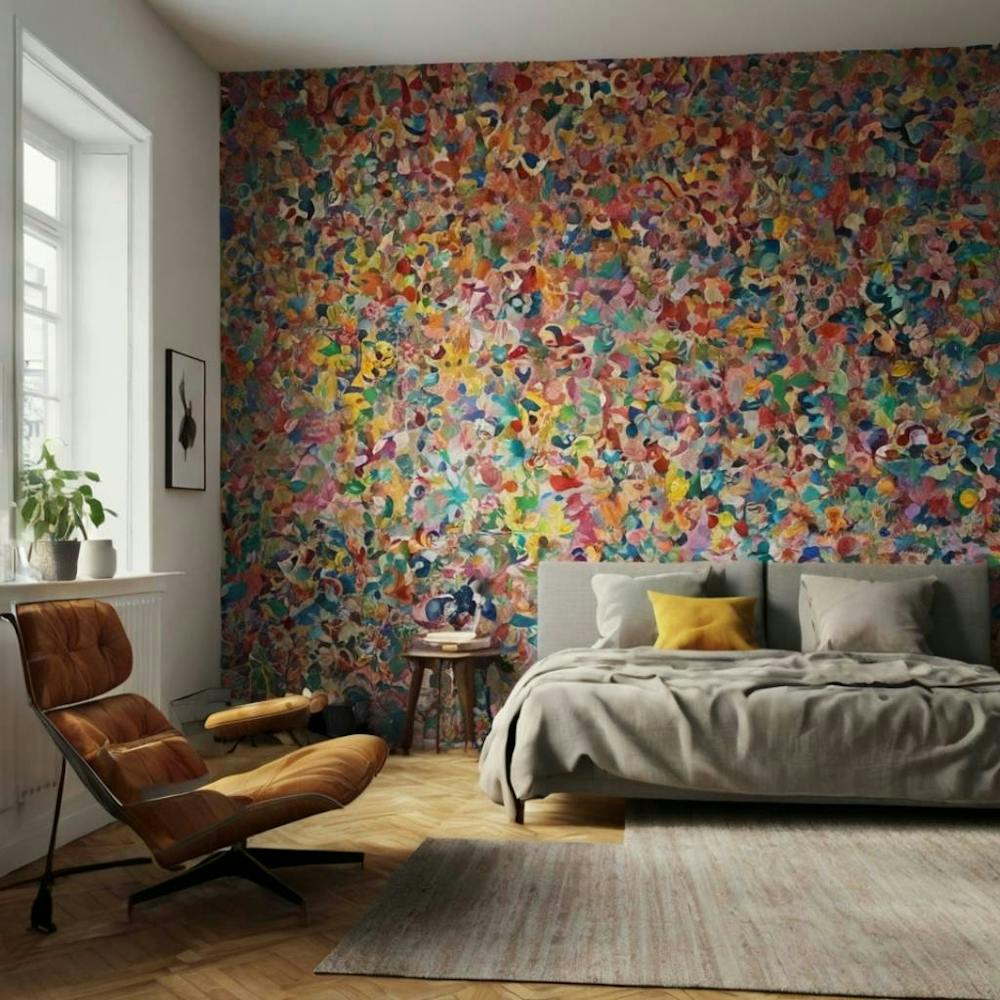 Multicolored Wall Mural