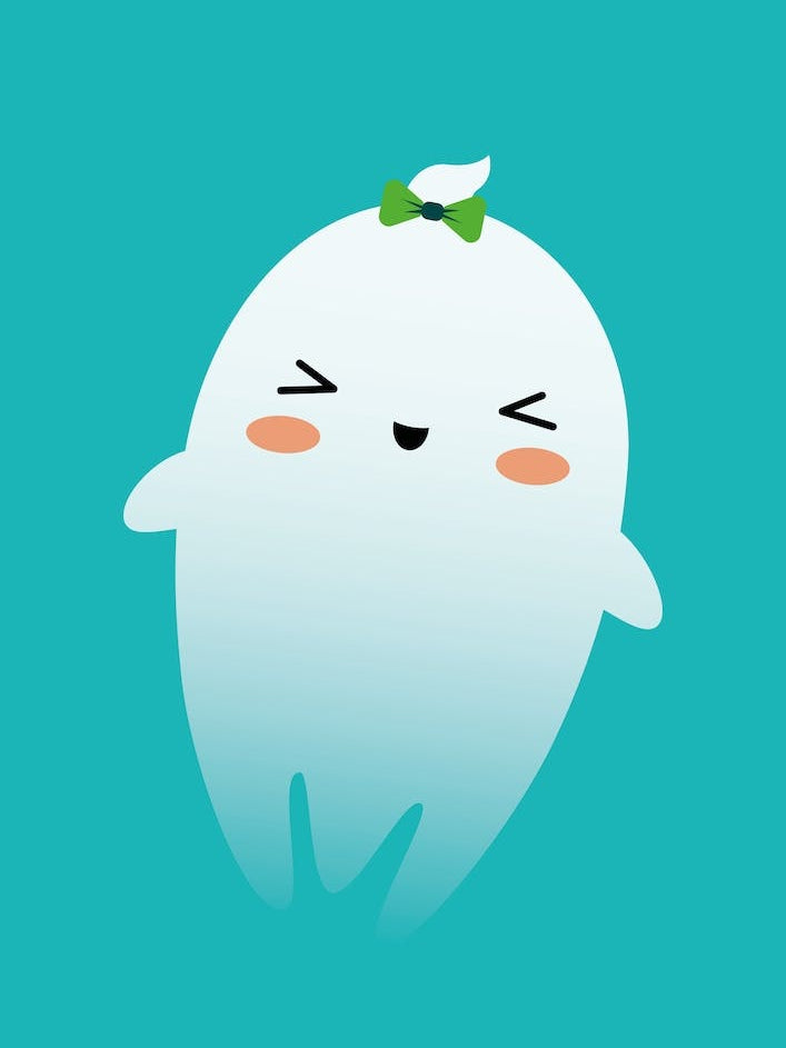 Nursery Kawaii Ghost