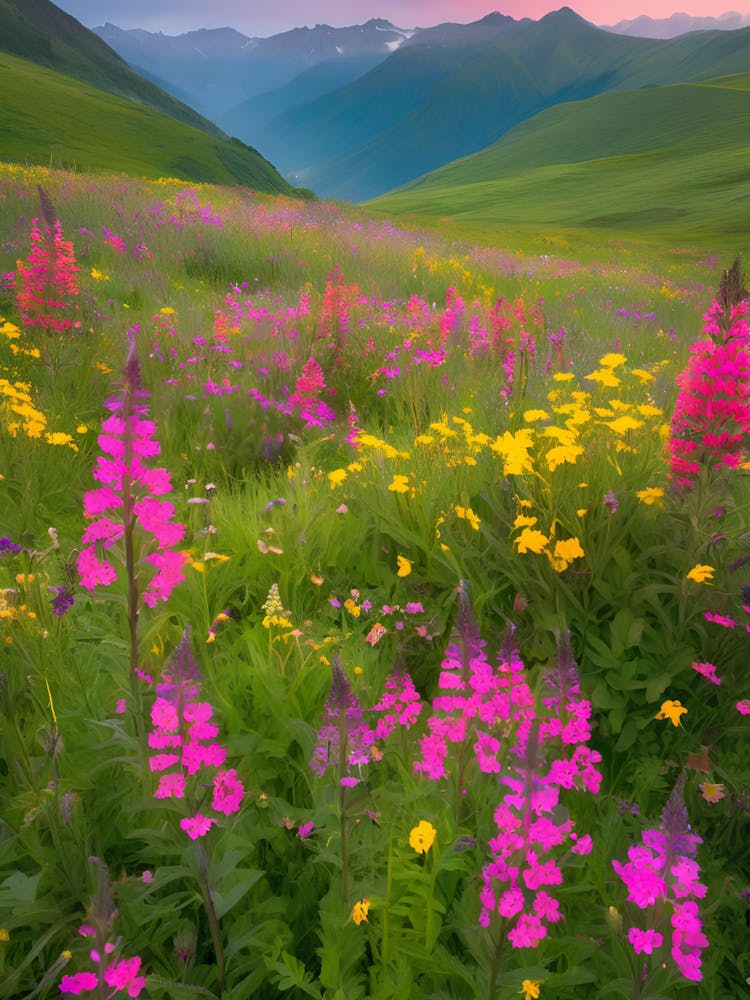 Wildflowers In The Mountains 4