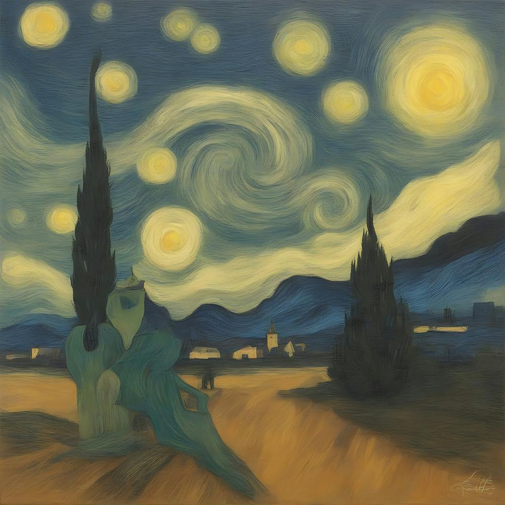 Vincent Van Gogh inspired