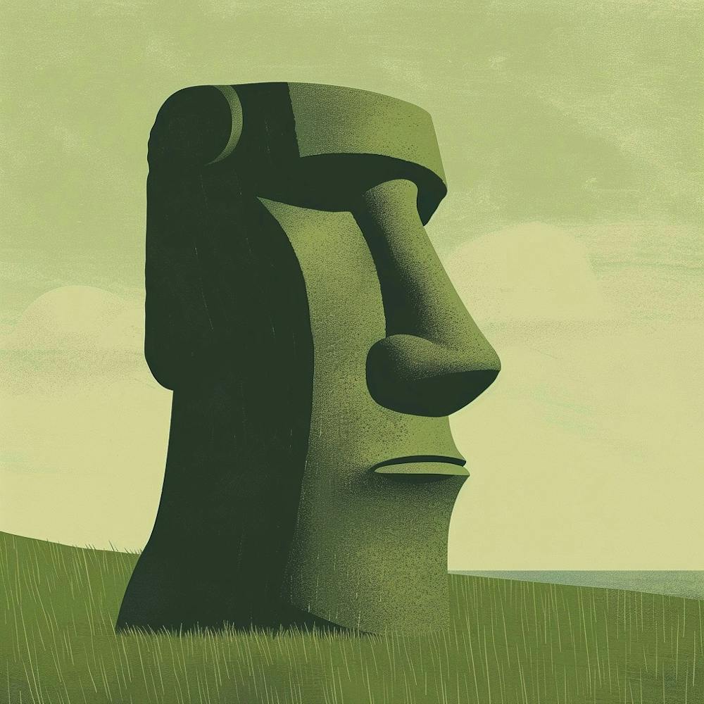 Moai Statue 2