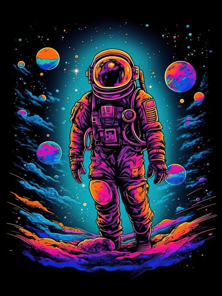 Astronaut In Space 21