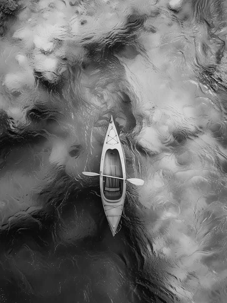 Canoe In The River