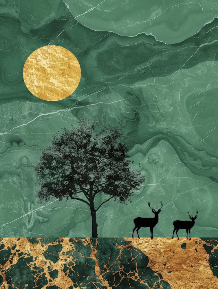Deer In The Moonlight 3