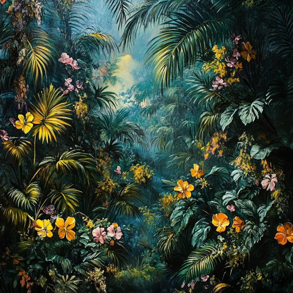 Tropical Jungle Art 3