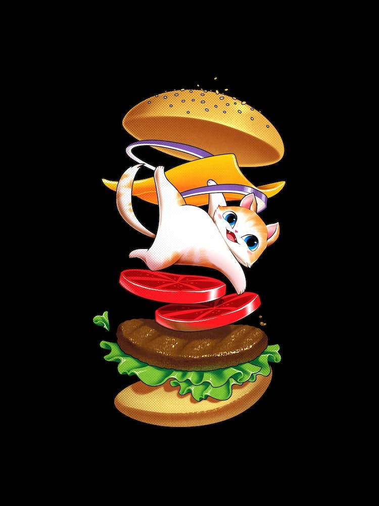 Hamburger Cat