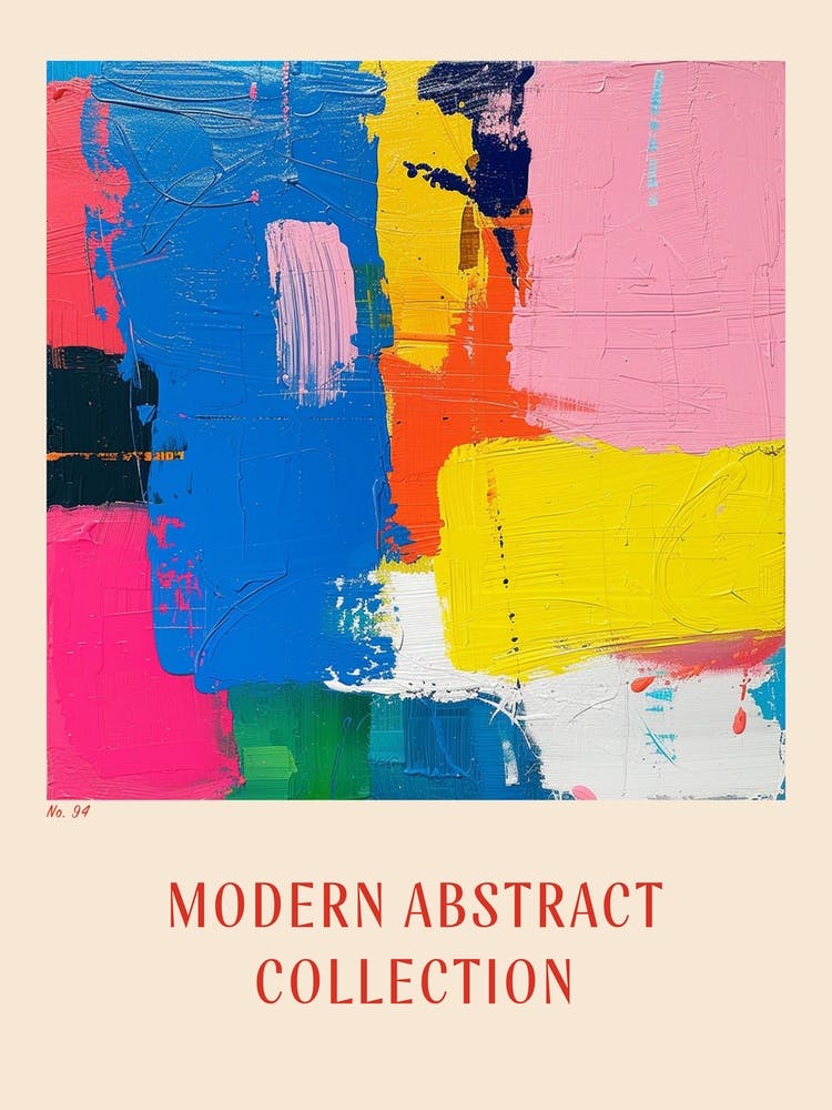 Modern Abstract Collection Poster 94