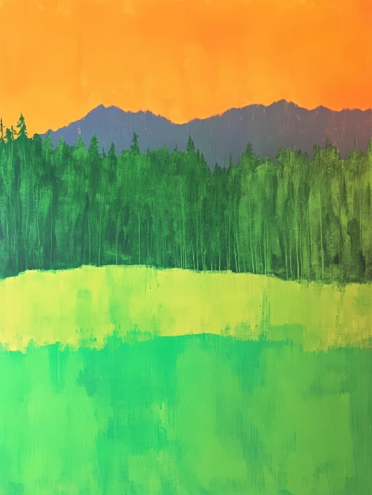 Landscape At Sunset 7